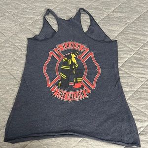 Limited edition Born Primitive Firefighter tank XS